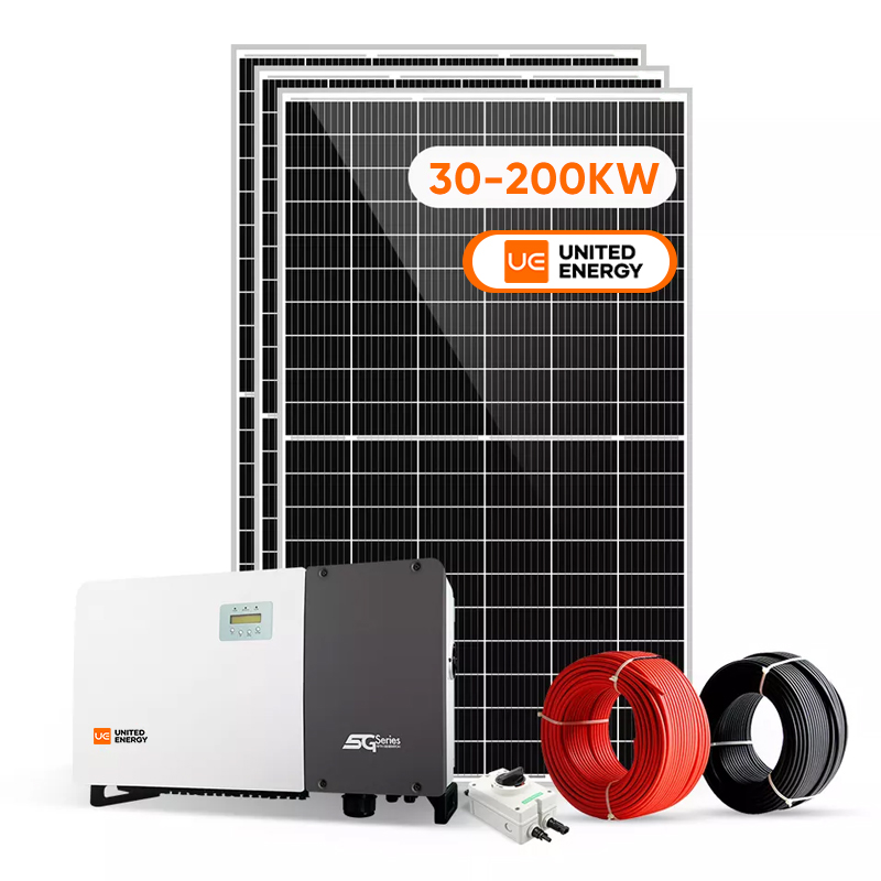 工商业并网太阳能发电系统 30KW 50KW 100KW 150KW 200KW