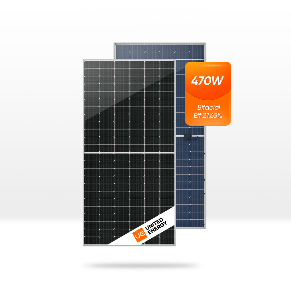 双面 450W 460W 470W 太阳能电池板 Mono Perc 太阳能组件，带 TUV UL 证书