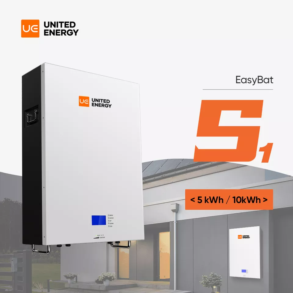 United Energy Powerwall锂电池48伏100Ah 200Ah 5Kwh 10Kwh
