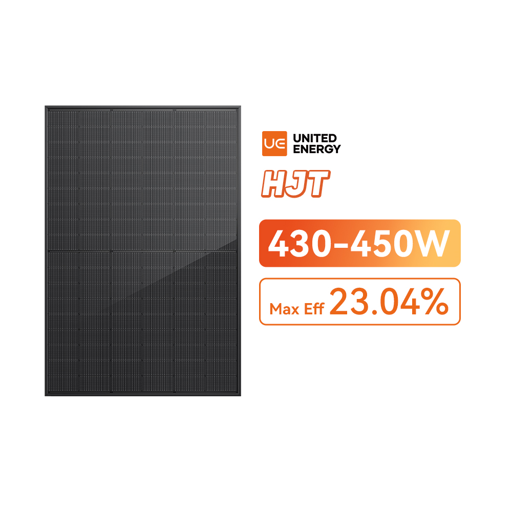 太阳能光伏板 HJT 430-450W 全黑双面