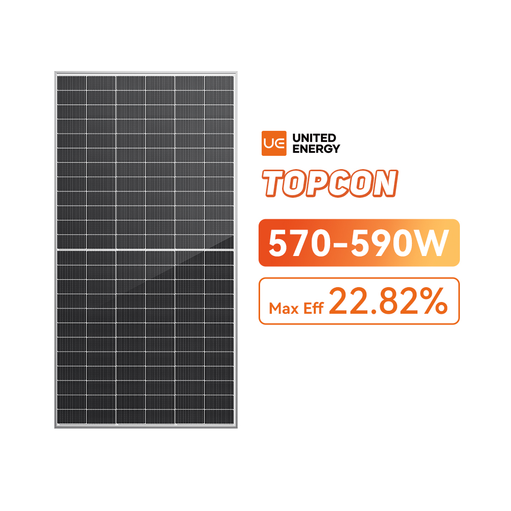 500瓦太阳能电池板双面TOPCon功率570~590W