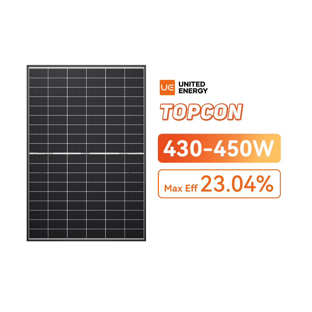 家用太阳能电池板全黑双面 430-450W TOPCon