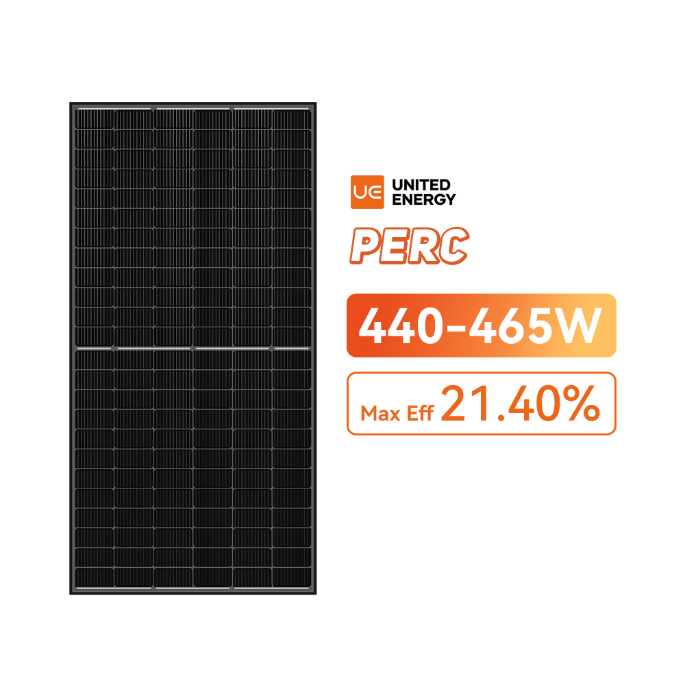 450瓦全黑单晶太阳能电池板价格440-465W