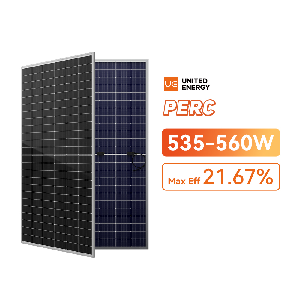 工业 550 瓦双面太阳能电池板出售 535-560W