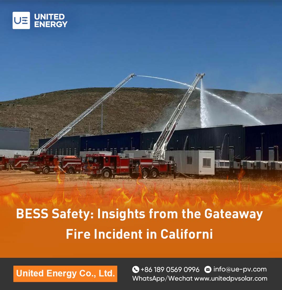 BESS 安全：来自加利福尼亚州 Gateaway 火灾事件的见解