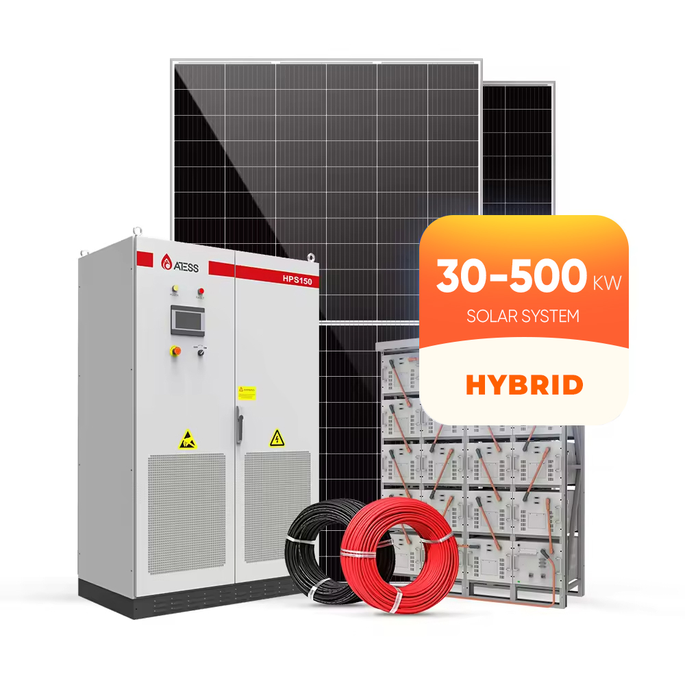 30-500KW混合太阳能系统
